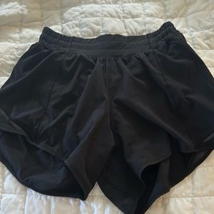 Black Lulu lemon shorts